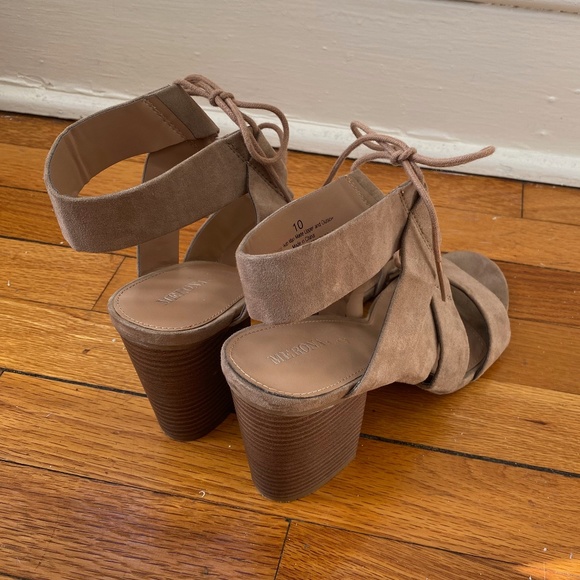 Strappy Suede Heels - Picture 2 of 2